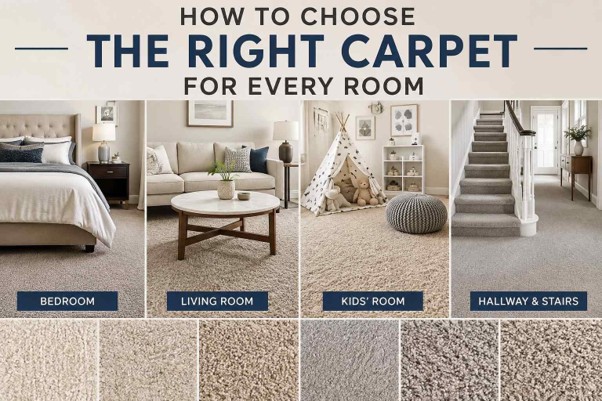 How to Choose the Right Carpet for Every Room