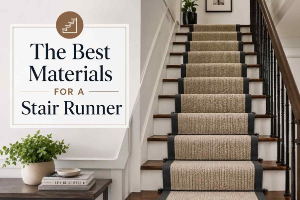 The Best Materials For a Stair Runner