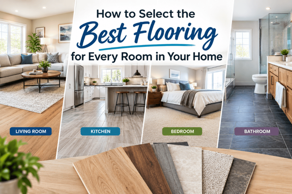 How to Select the Best Flooring for Every Room in Your Home