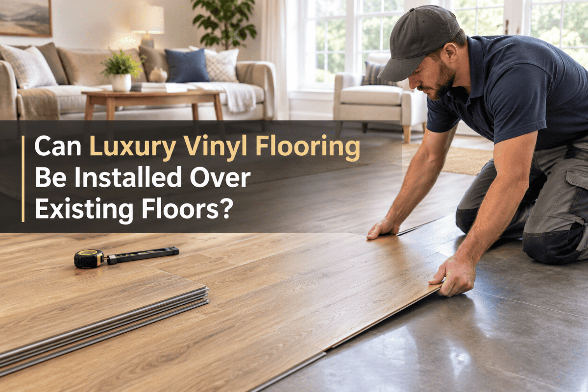 Can Luxury Vinyl Flooring Be Installed Over Existing Floors?