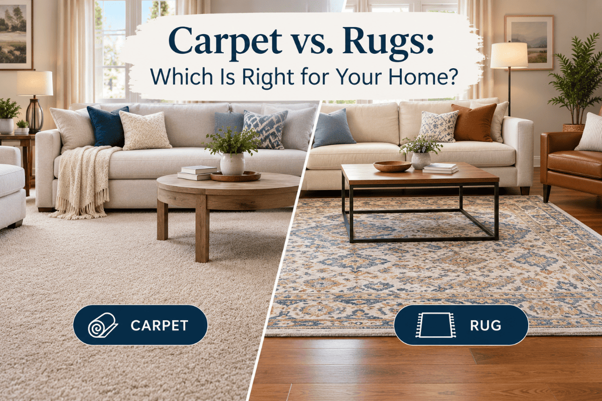 Carpet vs. Rugs Which Is Right for Your Home